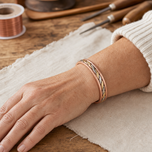 RUBY | BUD COPPER BRACELET