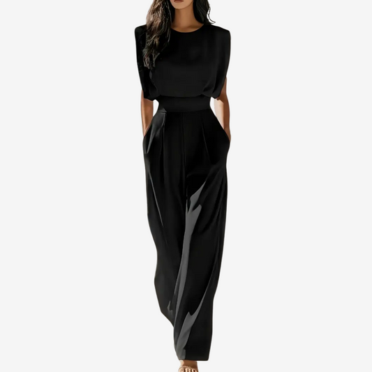 CYNTHIA | JUMPSUIT WITH DEFINED WAIST