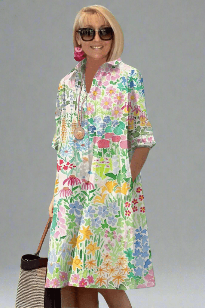 PAIGE | CAREFREE AND ELEGANT MIDI DRESS