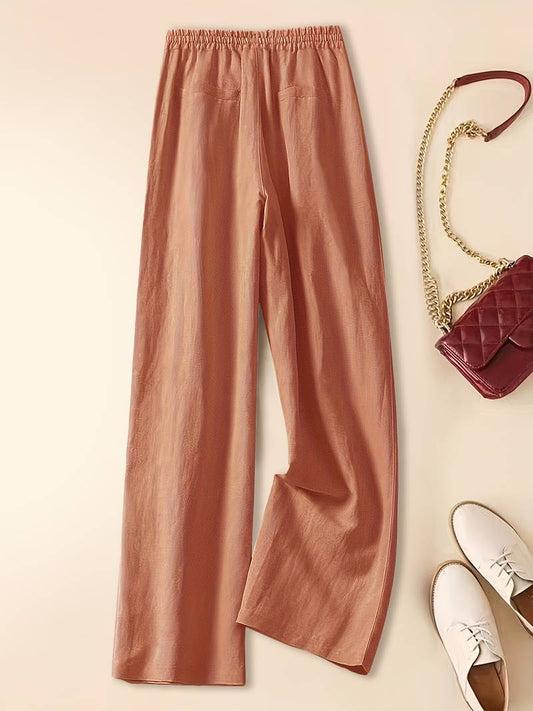 GAIL | EFFORTLESS WIDE-LEG TROUSERS