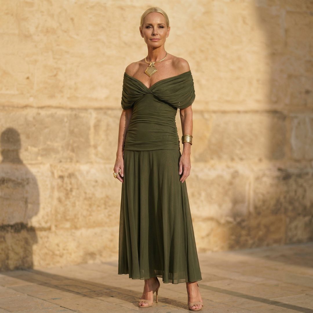 JADE | ELEGANTES GRÜNES KLEID