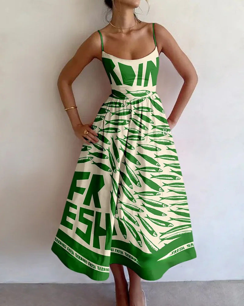 ELLOWYN | COASTAL MARKET MIDI-KLEID