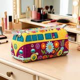 BLOOMRIDE | BOHO-BLUMEN-CAMPER-KOSMETIKTASCHE