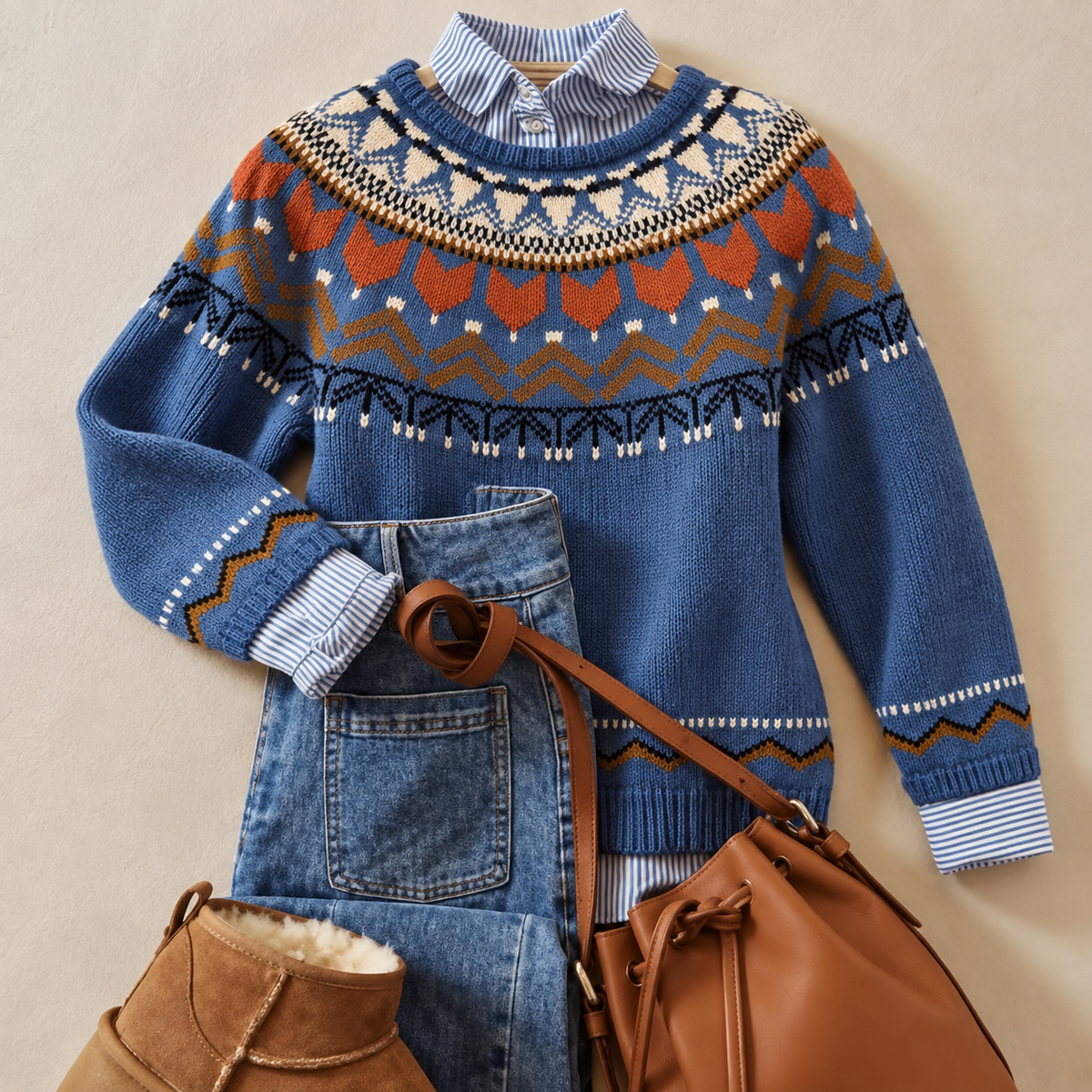 VELVO | CLASSIC VINTAGE KNIT JUMPER