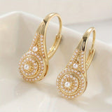 FIORA | ELEGANT PEARL BLOOM OHRRINGE