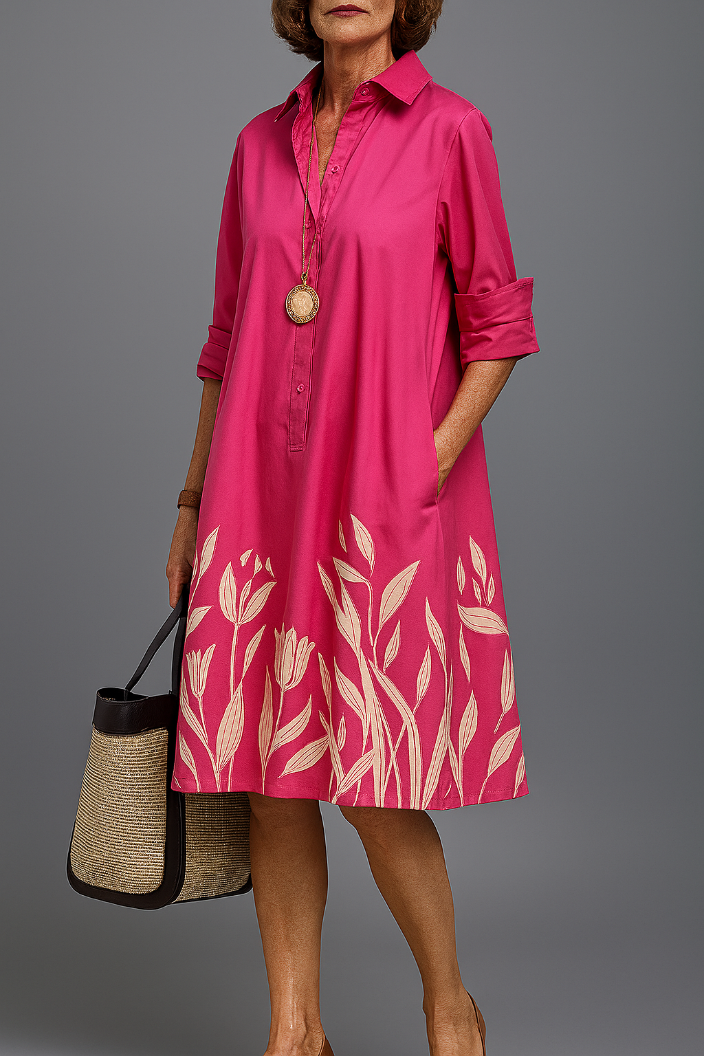 GRACE | STILVOLLES UND ELEGANTES MIDI-KLEID