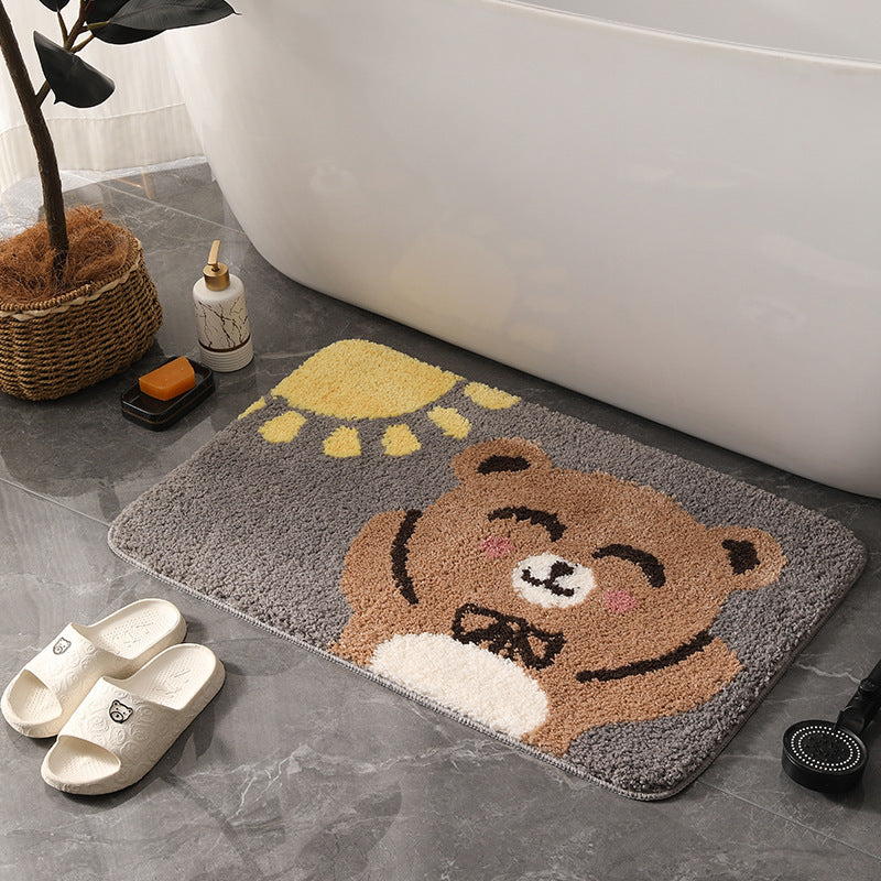COSYBEAR | NIEDLICHE RUTSCHFESTE BÄR-BADEMATTE
