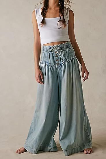 GRETA | WEITE JEANS IM LOOSE-FIT-SCHNITT