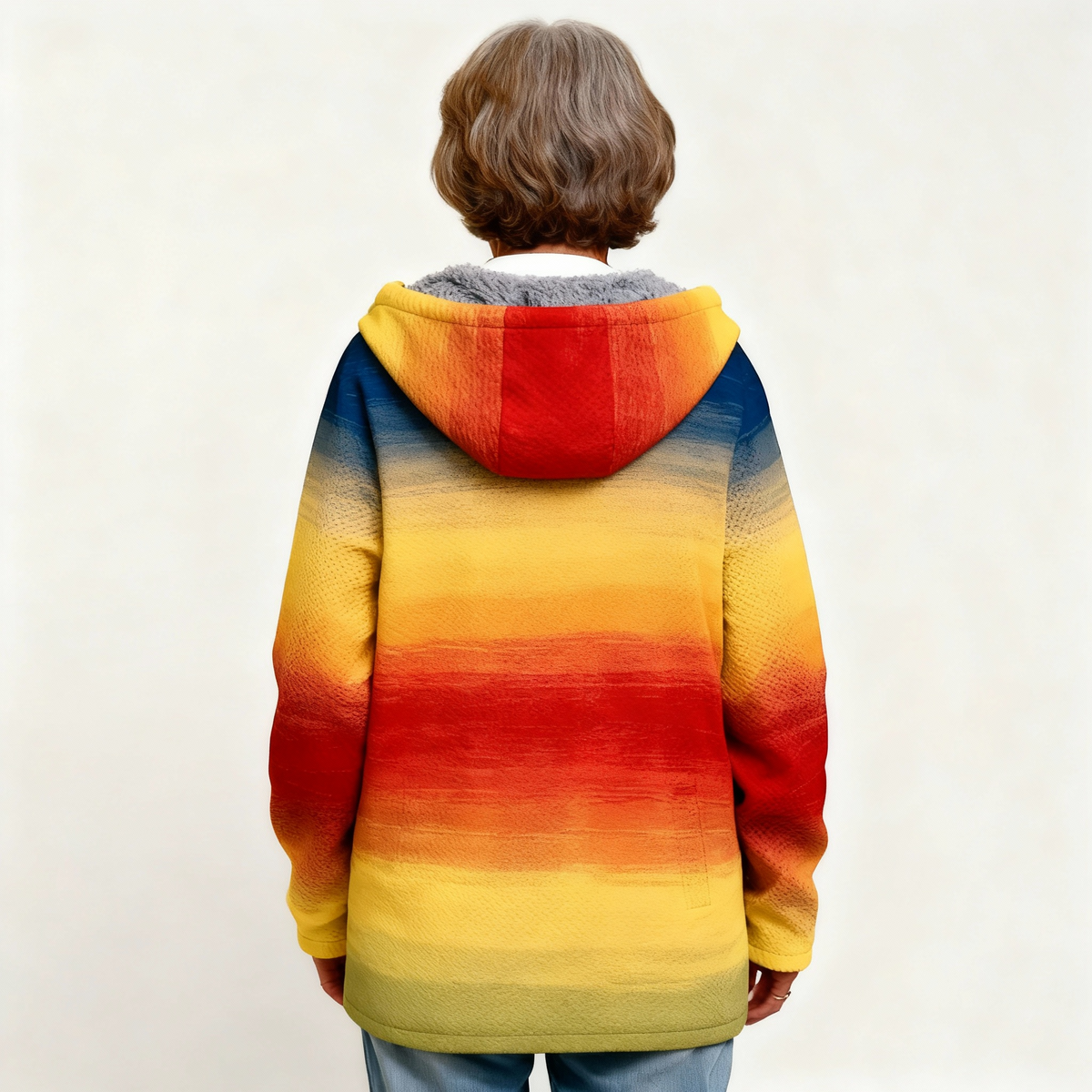 NOORA | LUXURIÖSE KÜNSTLERISCHE STRICKJACKE