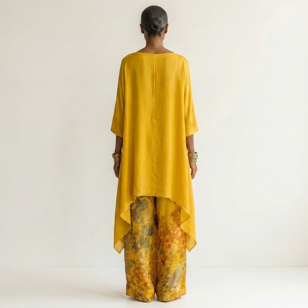 AVALYN | ZWEITEILIGES SET MIT ASYMMETRISCHER TUNIKA