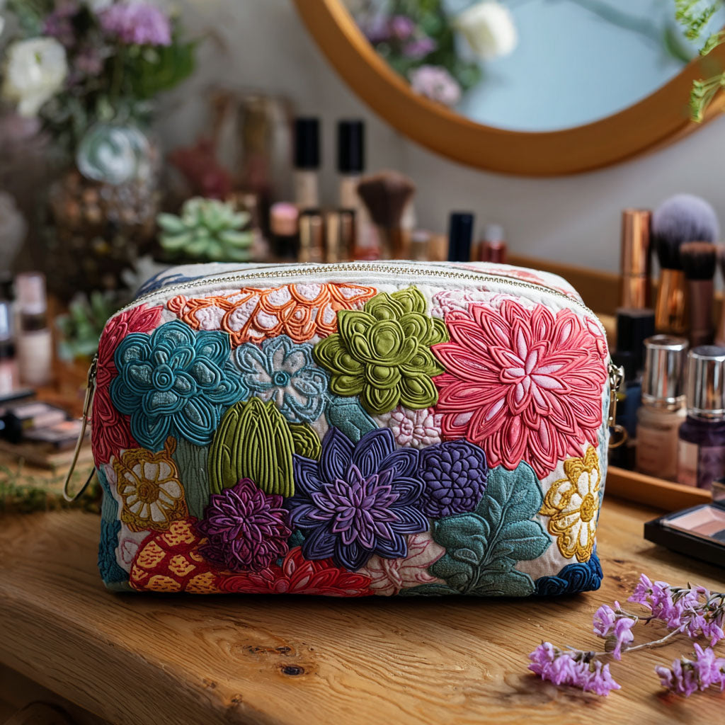 ODETTE | HANDGEFERTIGTE KOSMETIKTASCHE