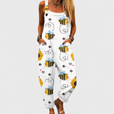 BEQUEMER JUMPSUIT MIT DRUCK