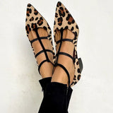 CAROL | SCHUHE MIT ABSATZ UND LEOPARDEN-RIEMCHEN