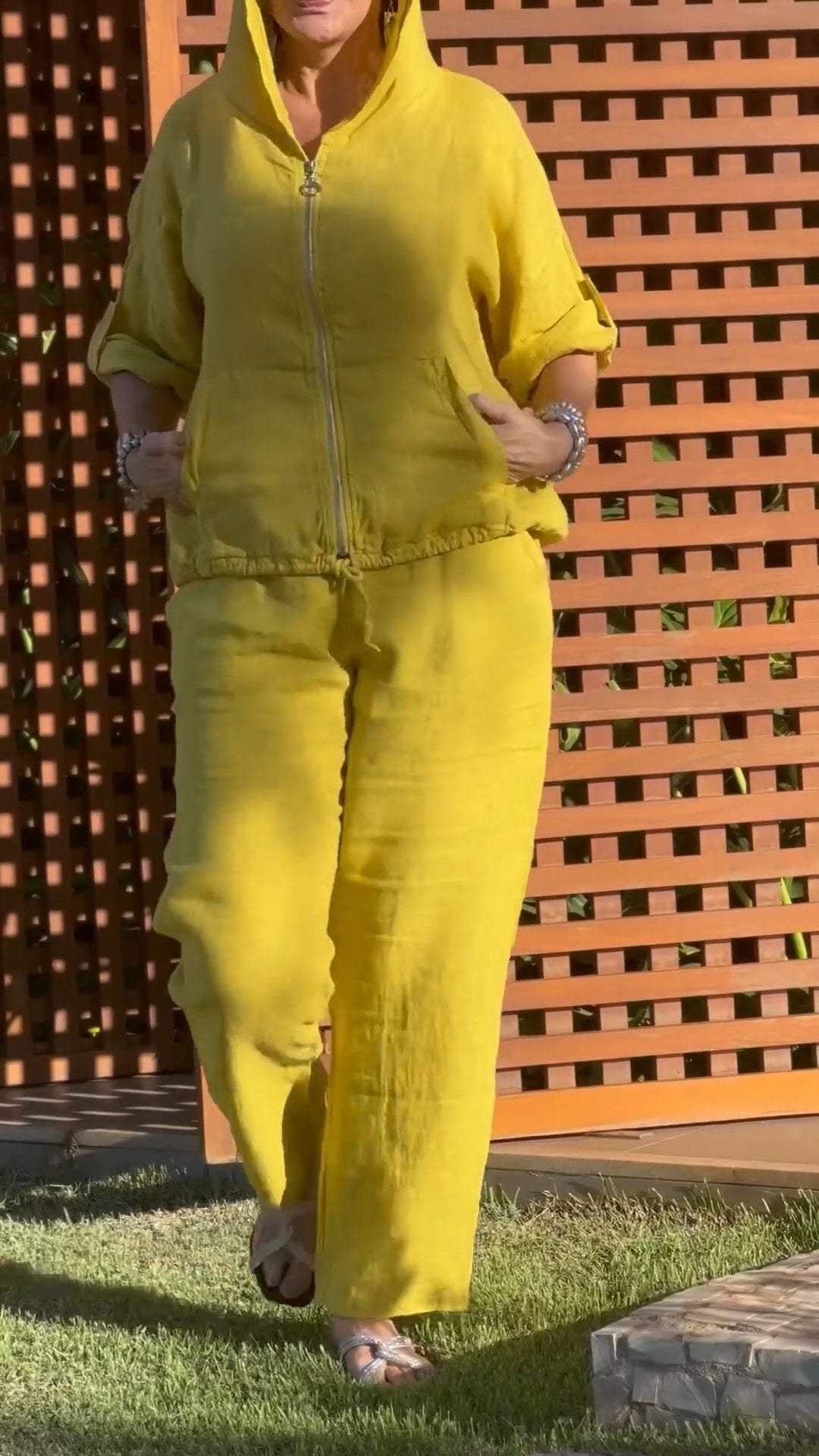 LORETTA | SOMMER-SET MIT KAPUZENJACKE & HOSE