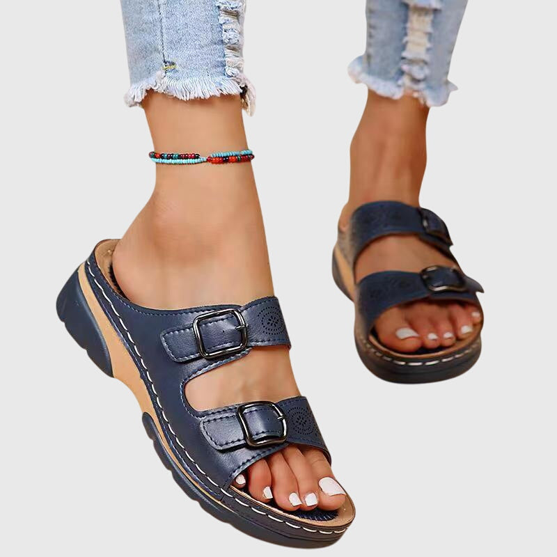 DIORA | ORTHOPÄDISCHE LEDER-SANDALEN