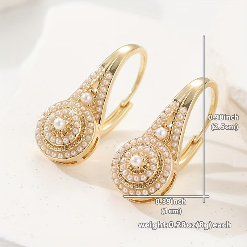 FIORA | ELEGANT PEARL BLOOM OHRRINGE
