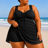EMILLE | RAFFINIERTES STRAND-SCHWIMM-KLEID IN ÜBERGRÖSSE