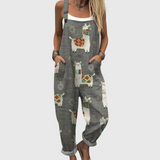 BEQUEMER JUMPSUIT MIT DRUCK