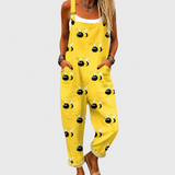 BEQUEMER OVERALL MIT DRUCK