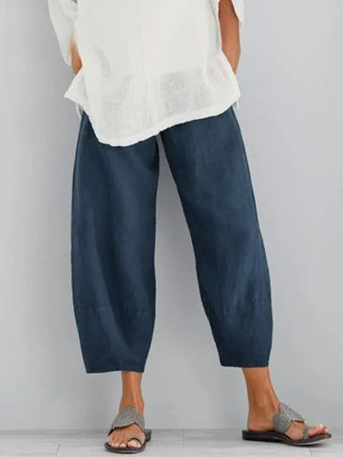 MARGARET | LÄSSIGE CROPPED-HOSE