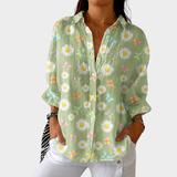 PIPER | LEICHTE UND FARBENFROHE BLUSE MIT PRINT