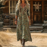EVELYN | LÄSSIGES LANGARMKLEID IM VINTAGE-STIL