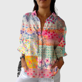 MIA | LEICHTE UND FARBENFROHE BLUSE MIT PRINT