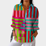 OLIVIA | LEICHTE & FARBENFROHE BLUSE MIT PRINT