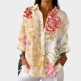 SAVANNAH | LEICHTE & FARBENFROHE BLUSE MIT PRINT