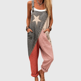 VINTAGE-PATCHWORK-LATZHOSE STELLA