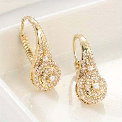 FIORA | ELEGANT PEARL BLOOM OHRRINGE