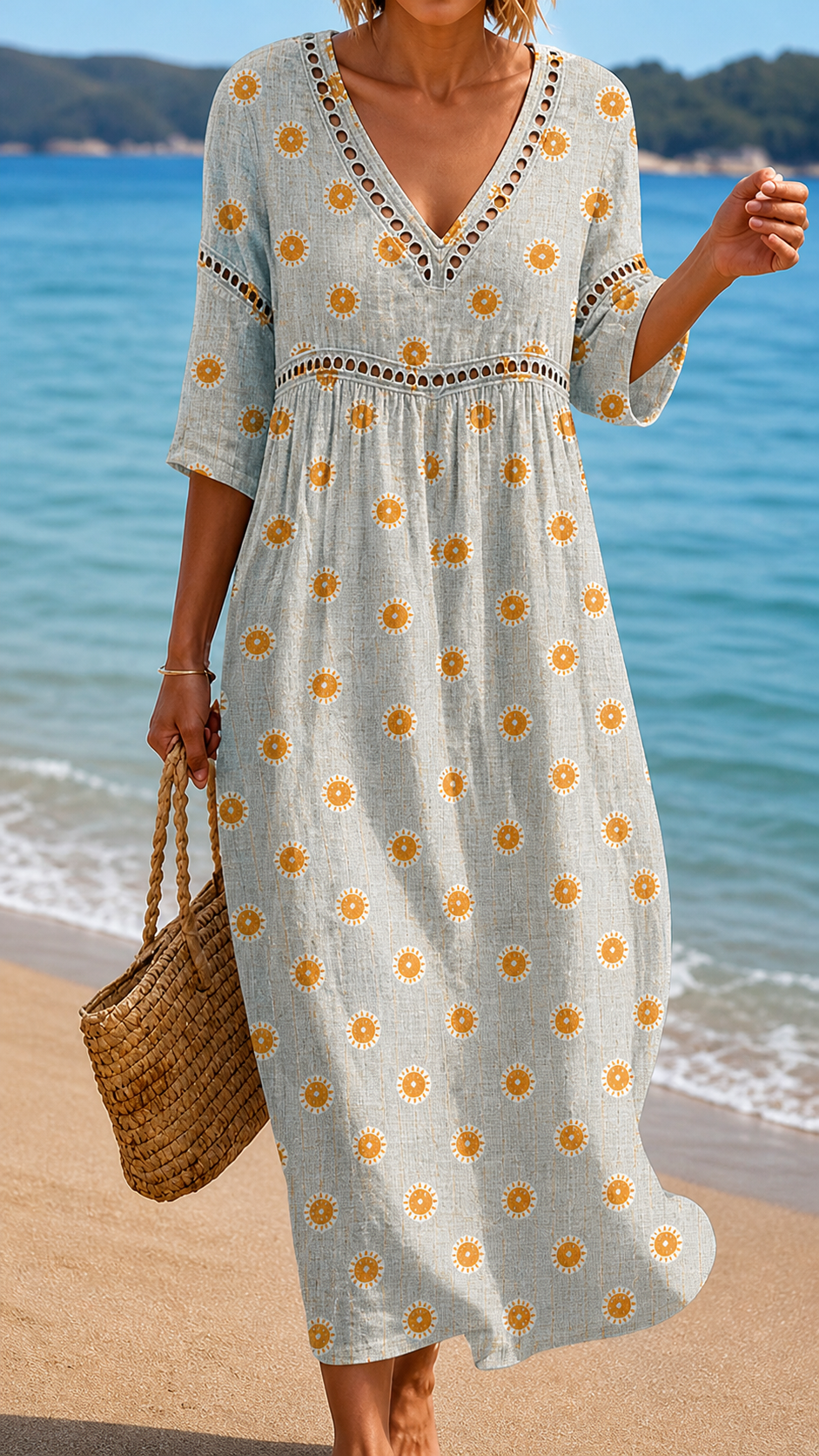 LILY | WEICHES UND LEICHTES MIDIKLEID