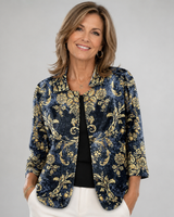 NOLWEN | BAROCK-SCROLL-BLUSE