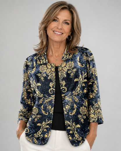 NOLWEN | BAROCK-SCROLL-BLUSE