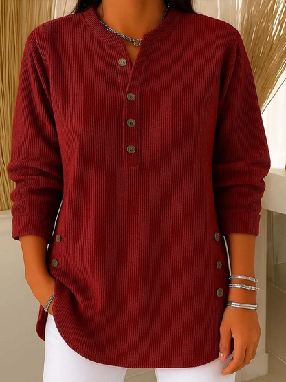 NEVA | HENLEY-TUNIKA MIT KNOPFLEISTE