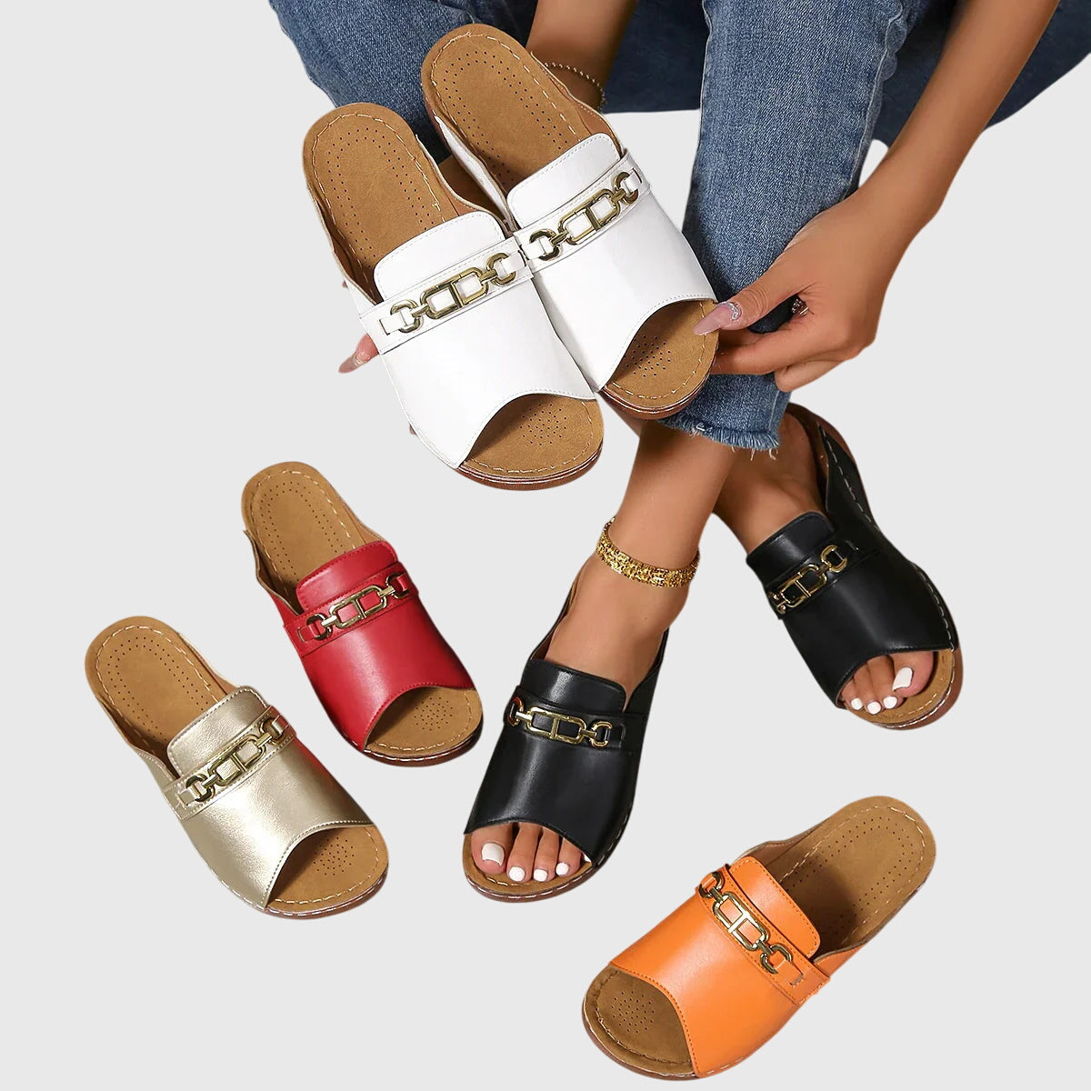 KIMBERLY | BEQUEME SANDALEN