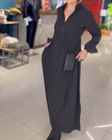 MABEL | LÄSSIGES MAXIKLEID MIT SEITENSCHLITZEN
