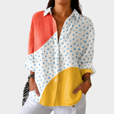 ELLA | LEICHTE UND FARBENFROHE BLUSE MIT PRINT