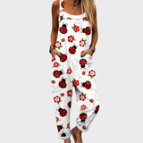 BEQUEMER JUMPSUIT MIT DRUCK