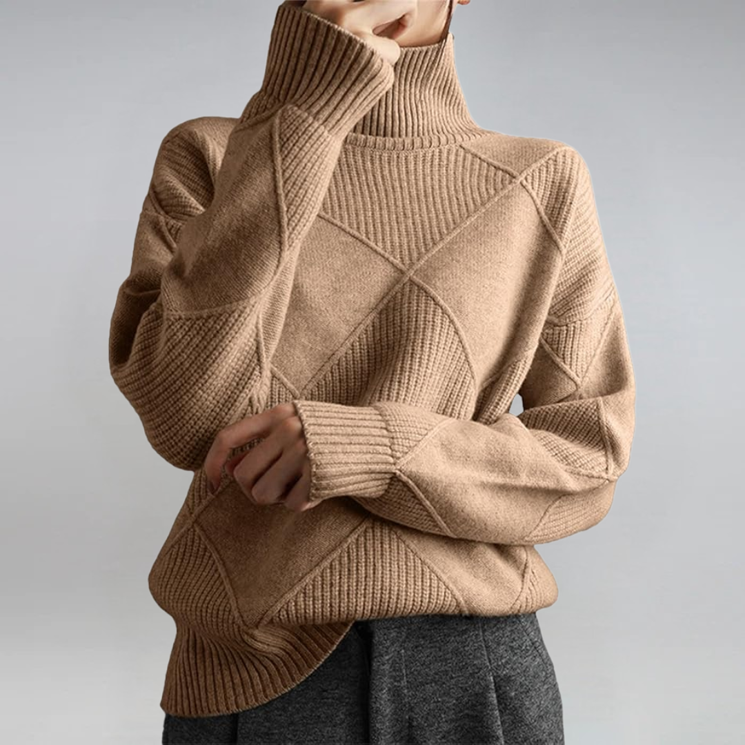 ANNE | LUXUS-ROLLKRAGENPULLOVER