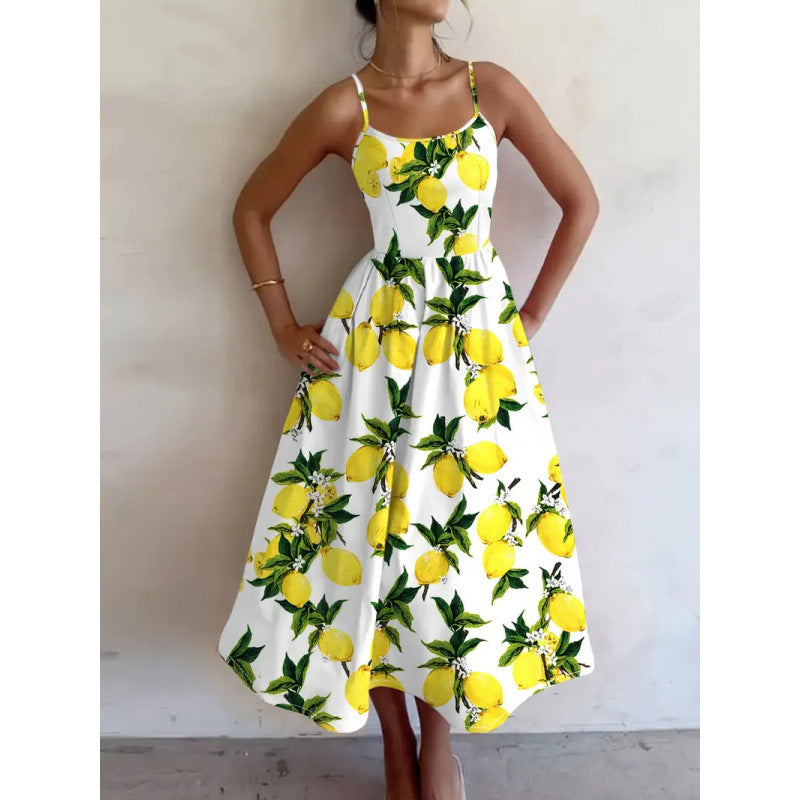 CRESSIDA | LEMON GROVE MIDI DRESS