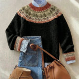 ELVARA | SCHICKER VINTAGE-STRICKPULLOVER