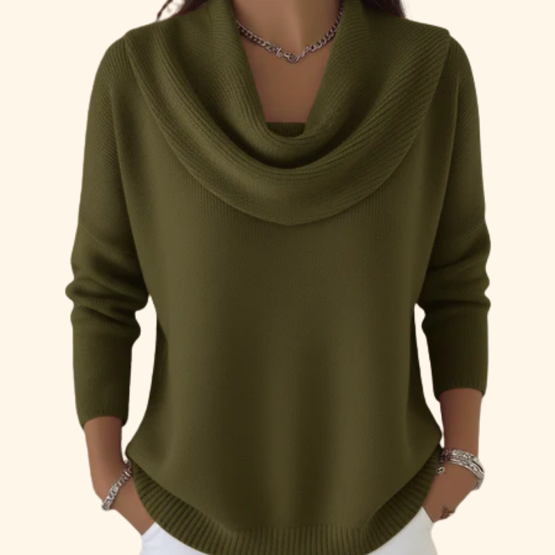 ASTRID | COWL NECK JUMPER