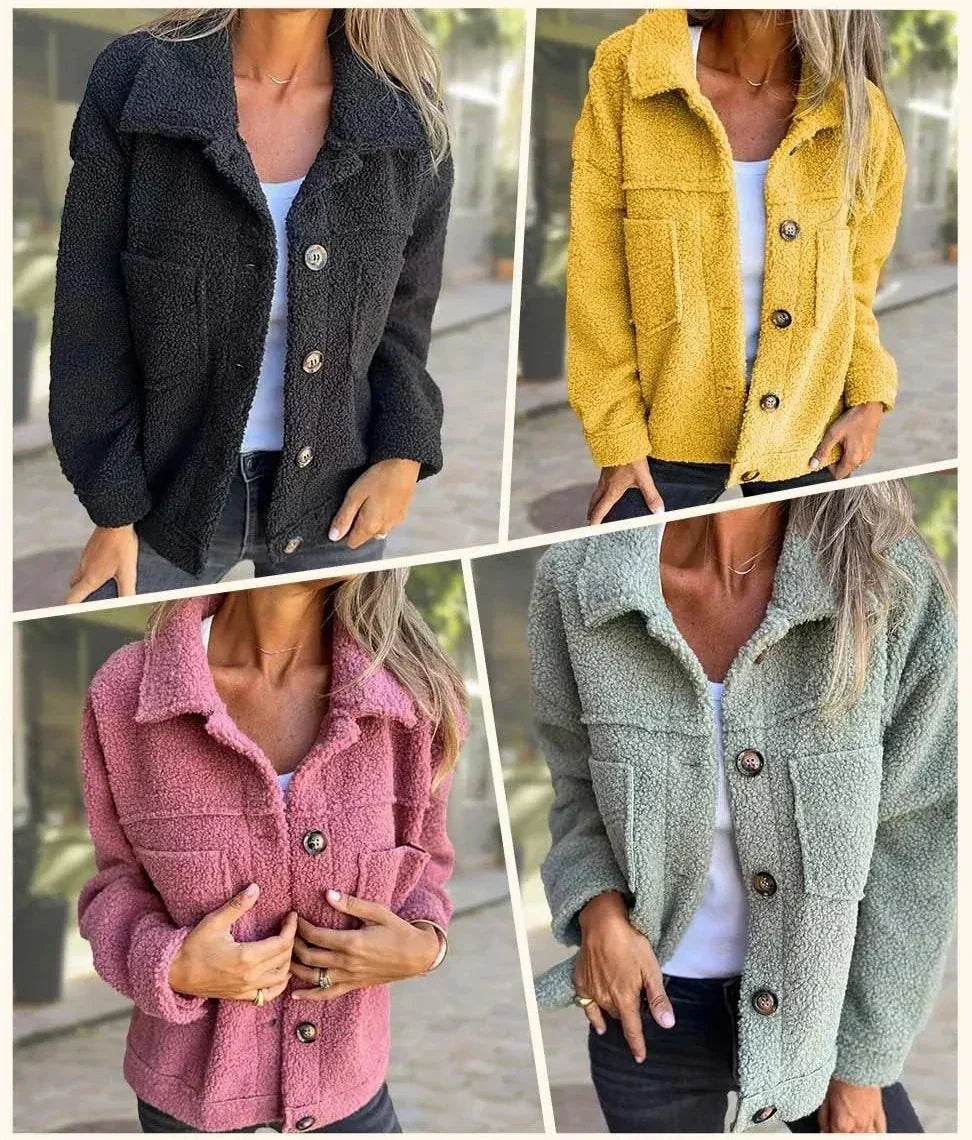 APRIL | STYLISCHE KUSCHELJACKE