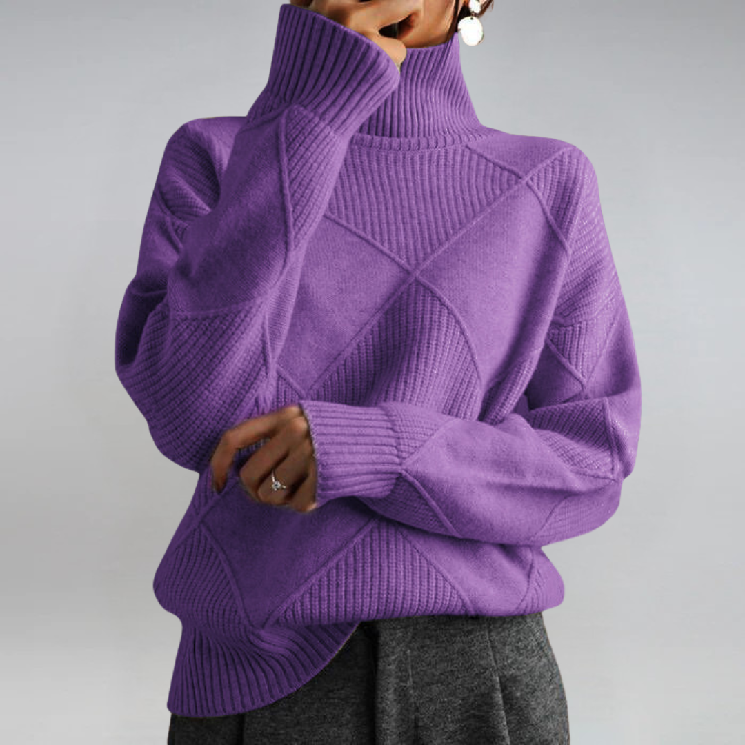 ANNE | LUXUS-ROLLKRAGENPULLOVER