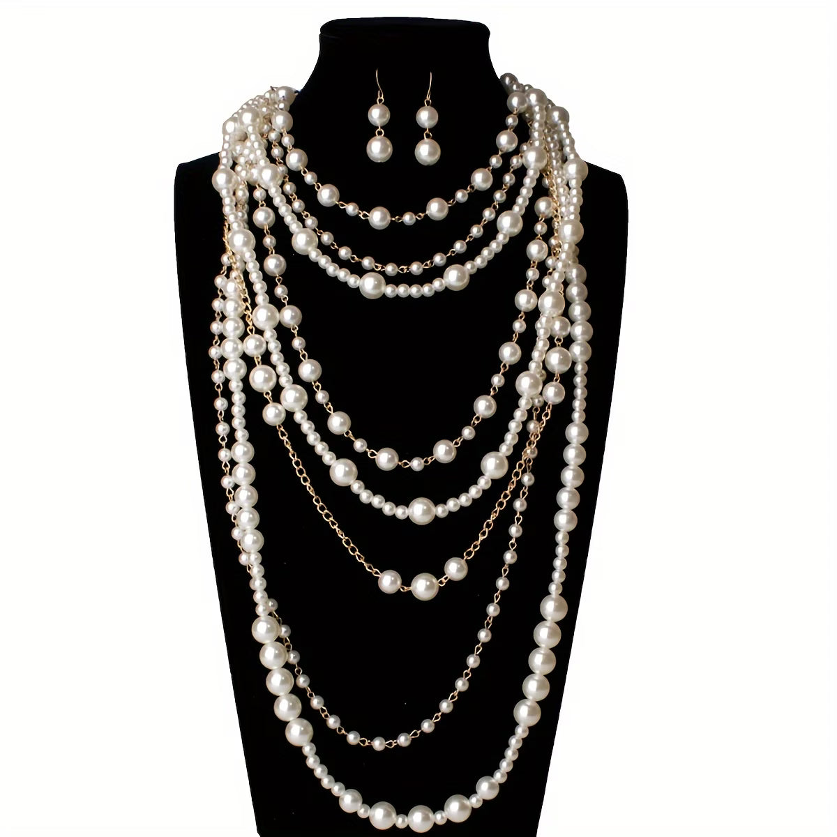 ZARIA | BOHO MEHRLAGIGES PERLEN-STATEMENT-SET