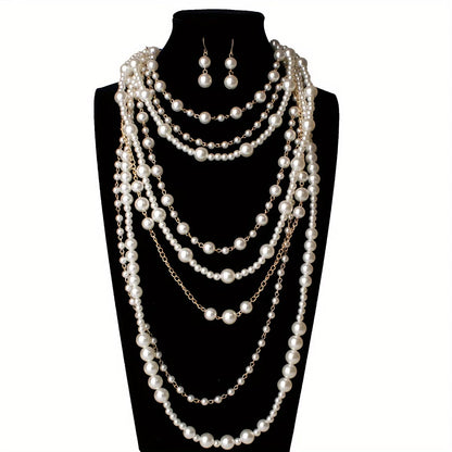 ZARIA | BOHO MEHRLAGIGES PERLEN-STATEMENT-SET