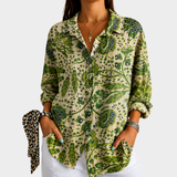 PENELOPE | VERDANT GARDEN ESCAPE BLUSE