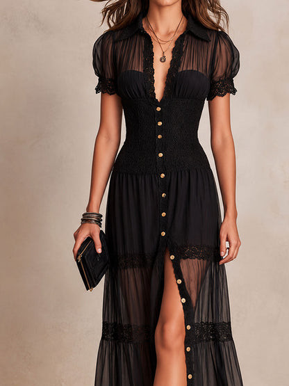DORINDA | ELEGANTES MAXIKLEID