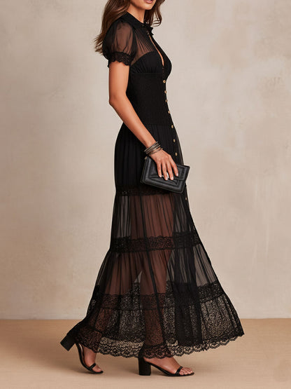 DORINDA | ELEGANTES MAXIKLEID